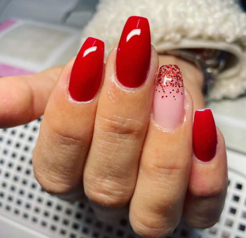 Unhas de gel - trabalhos